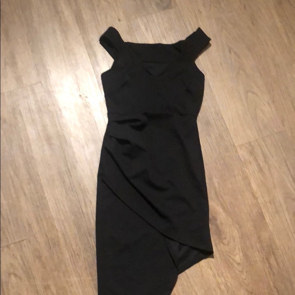 Black fashion nova off shoulder dress